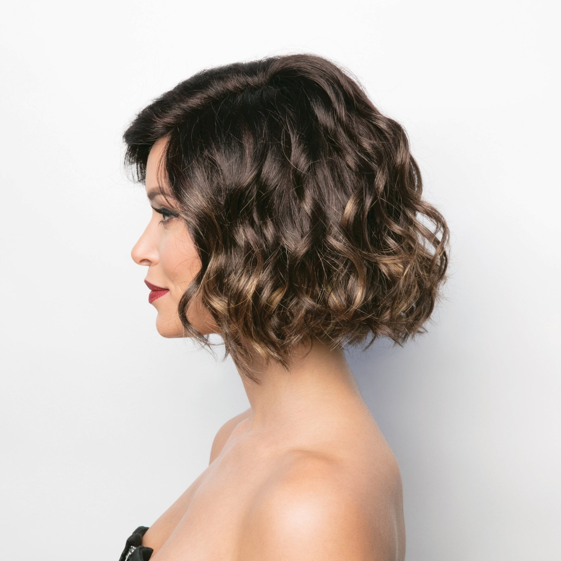 Adeline Marble Brown-LR side view