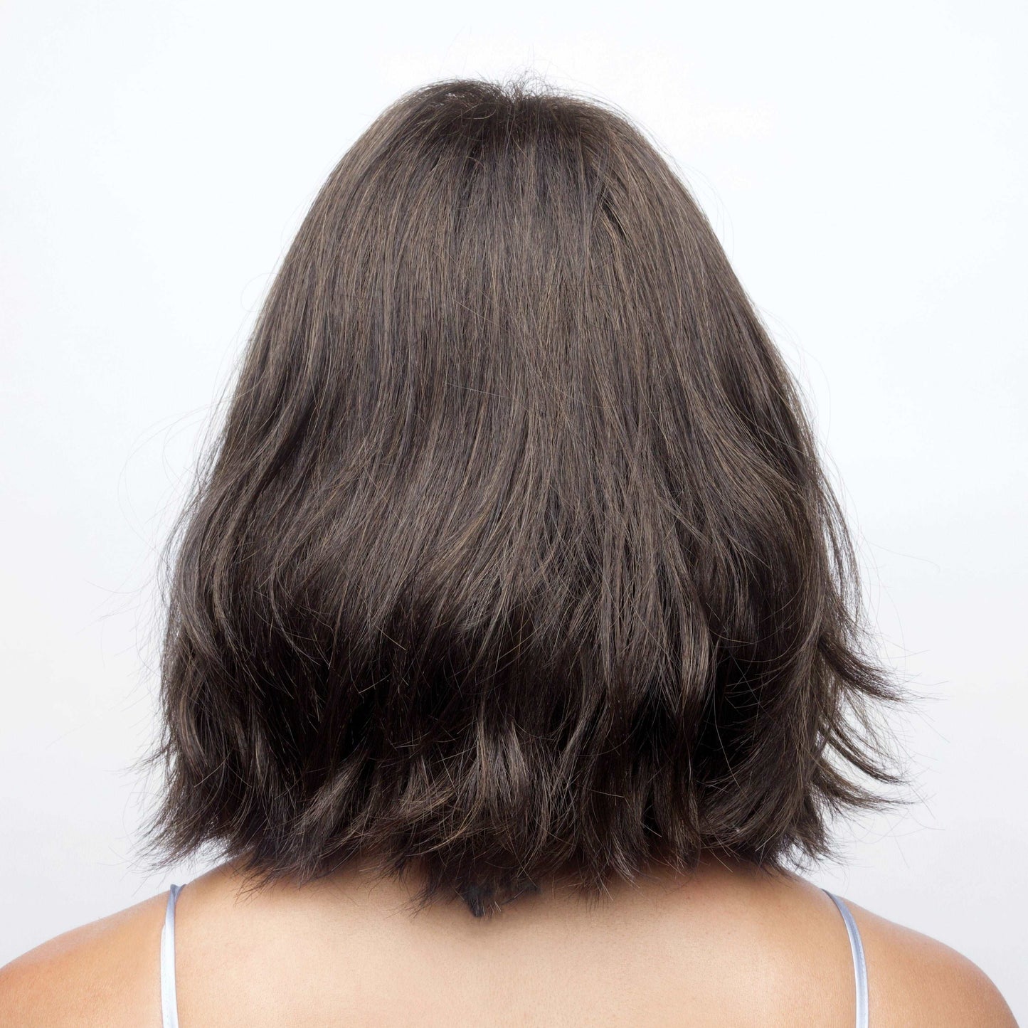 Alexi back view shown in Deep Smoky Brown