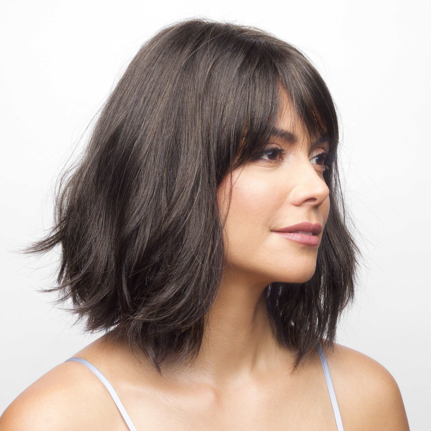 Alexi side view shown in Deep Smoky Brown