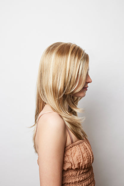 Brandi side view, shown in Creamy Toffee