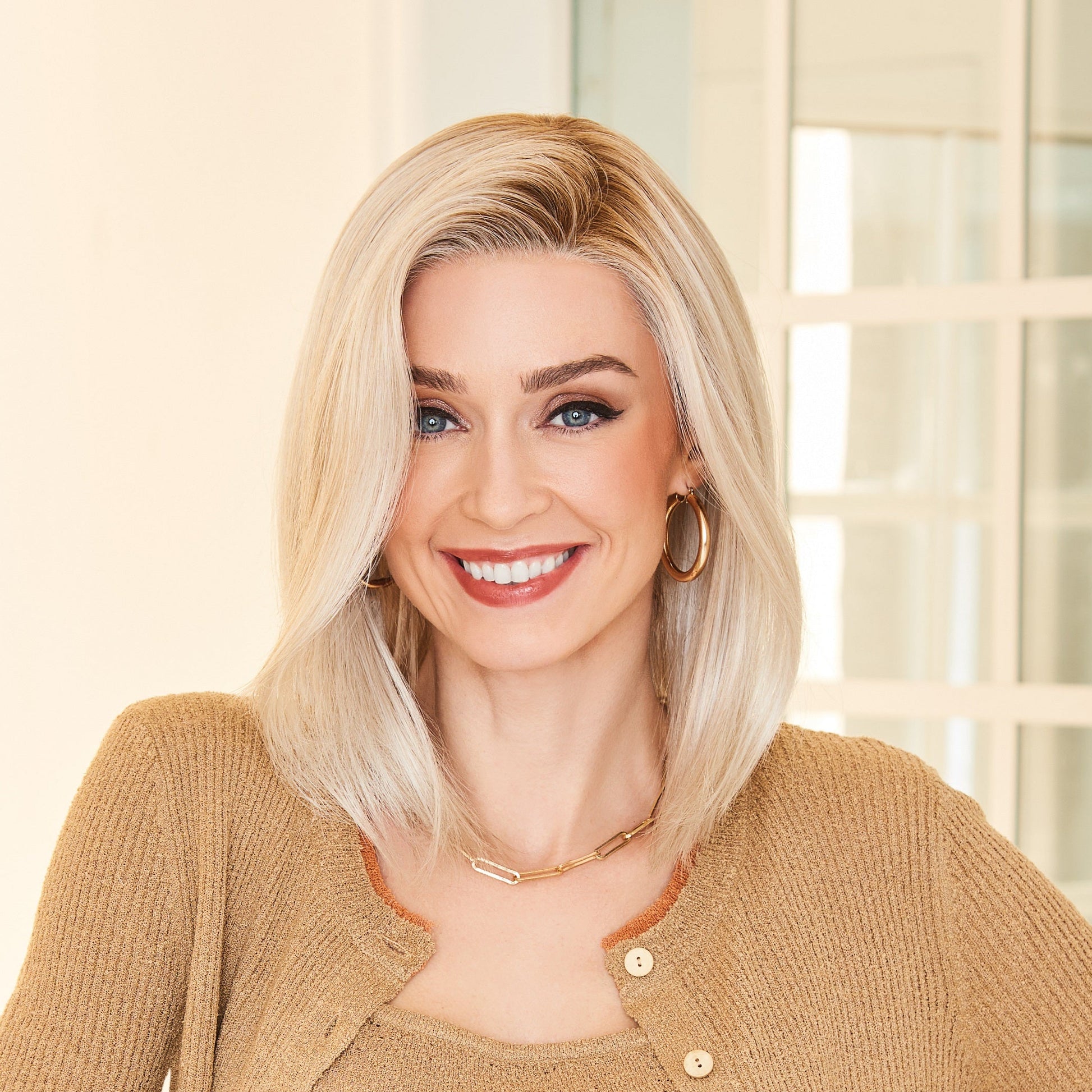 Forever Chic front view  shown inGL23-101SS SS Sunkissed Beige