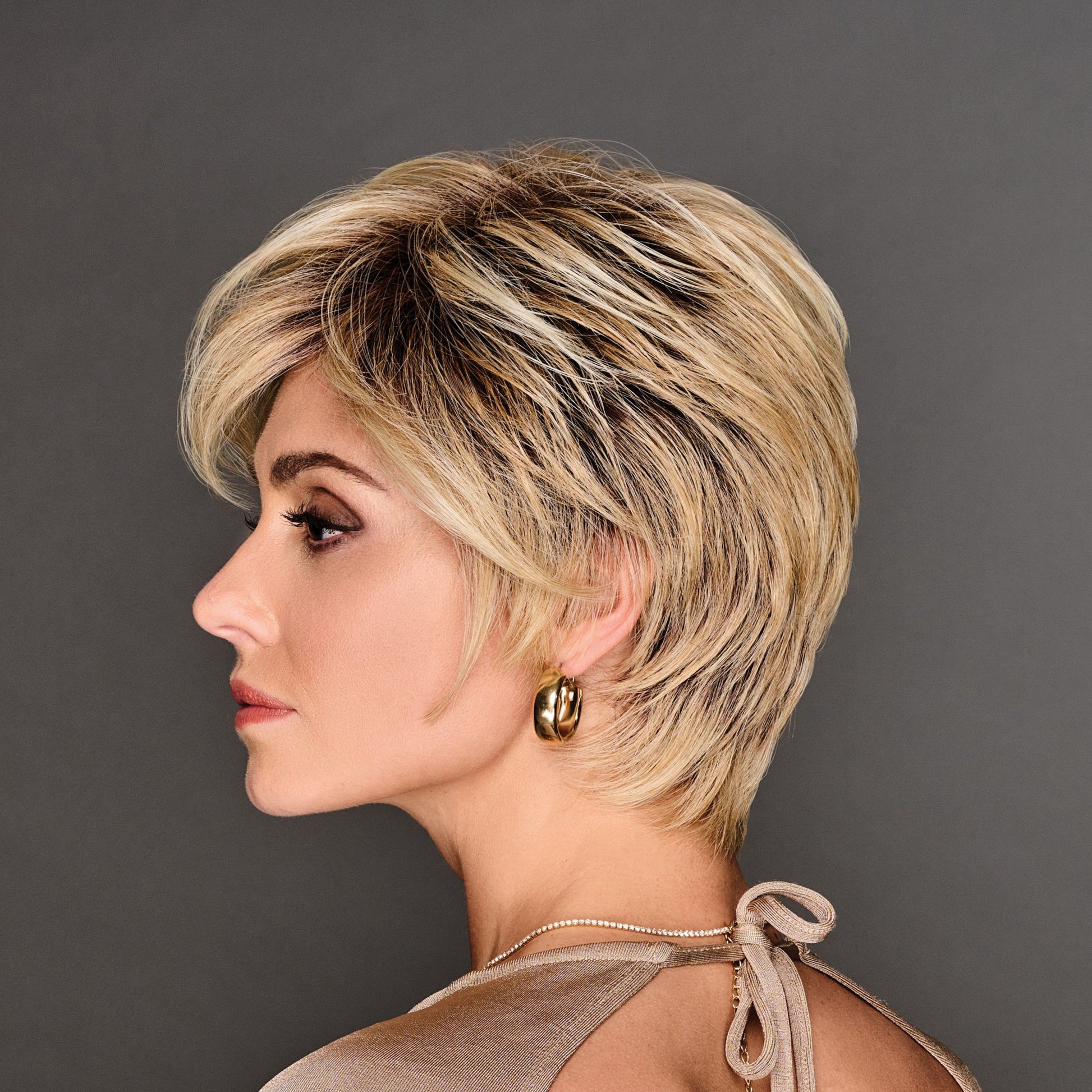 Keep It Classy by Gabor side view shown in GF14-88SS SS Golden Wheat