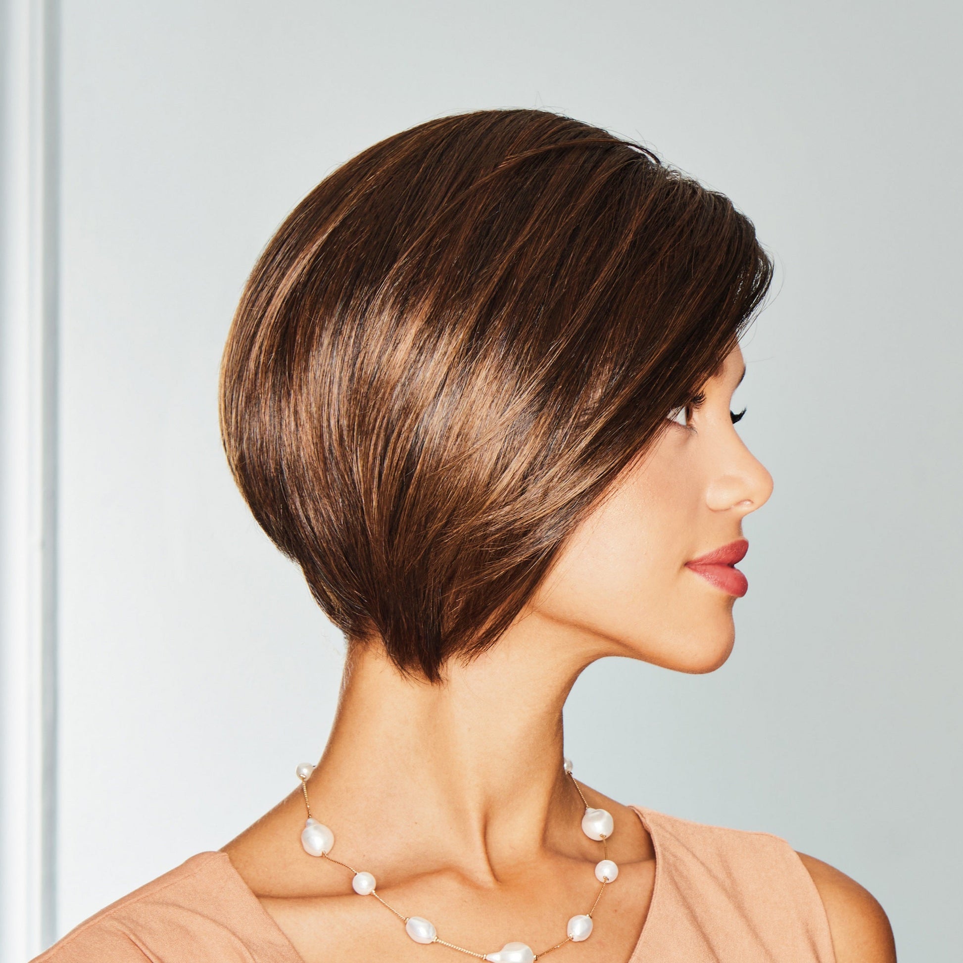 OPULENCE by GABOR side view shown in GL4-8 Dark Chocolate