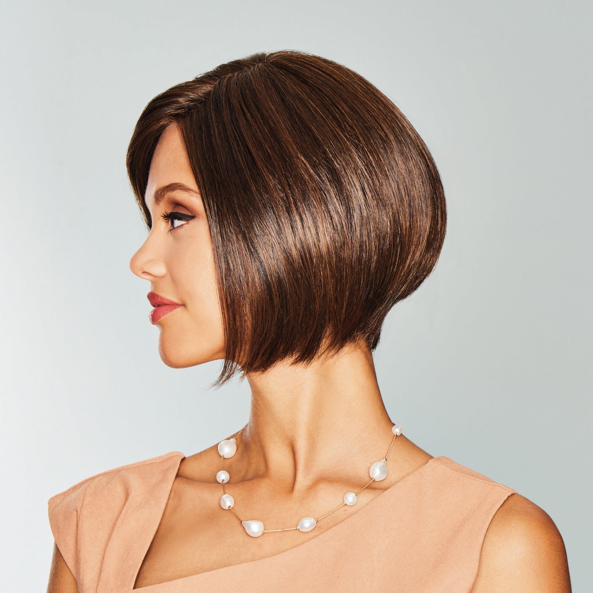 OPULENCE by GABOR side view shown in GL4-8 Dark Chocolate