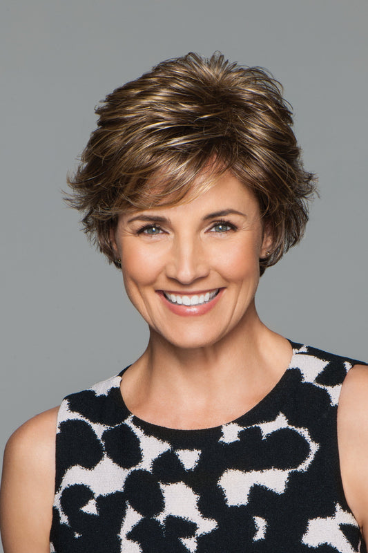 Perk by Gabor front view shown in  G811+ Mahogany Mist