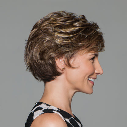 Perk by Gabor side view shown in  G811+ Mahogany Mist