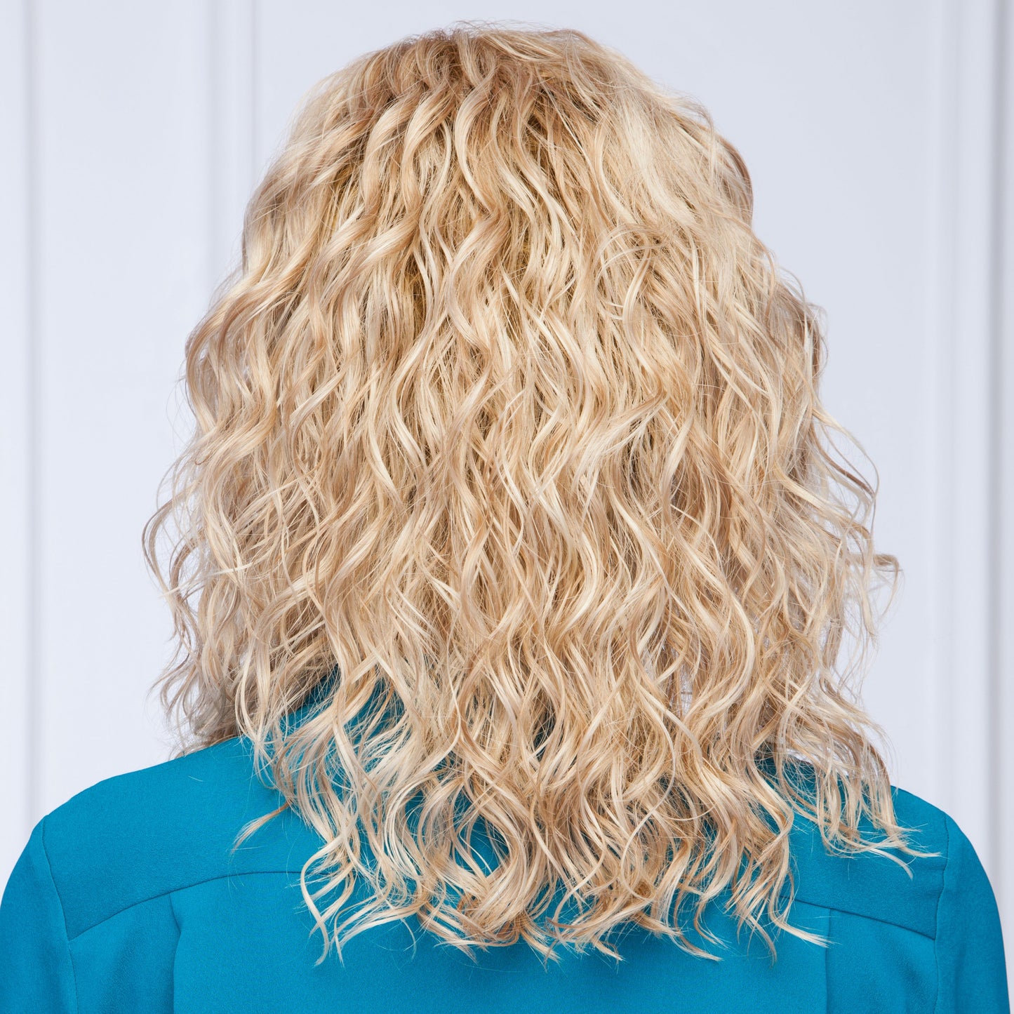 Radiant Beauty back view shown in GL14-22SS SS Sandy Blonde