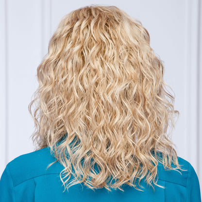 Radiant Beauty back view shown in GL14-22SS SS Sandy Blonde