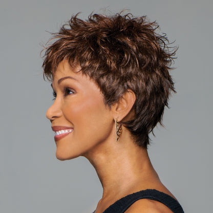 Zest by Gabor side view shown in G630+ Chocolate Copper Mist