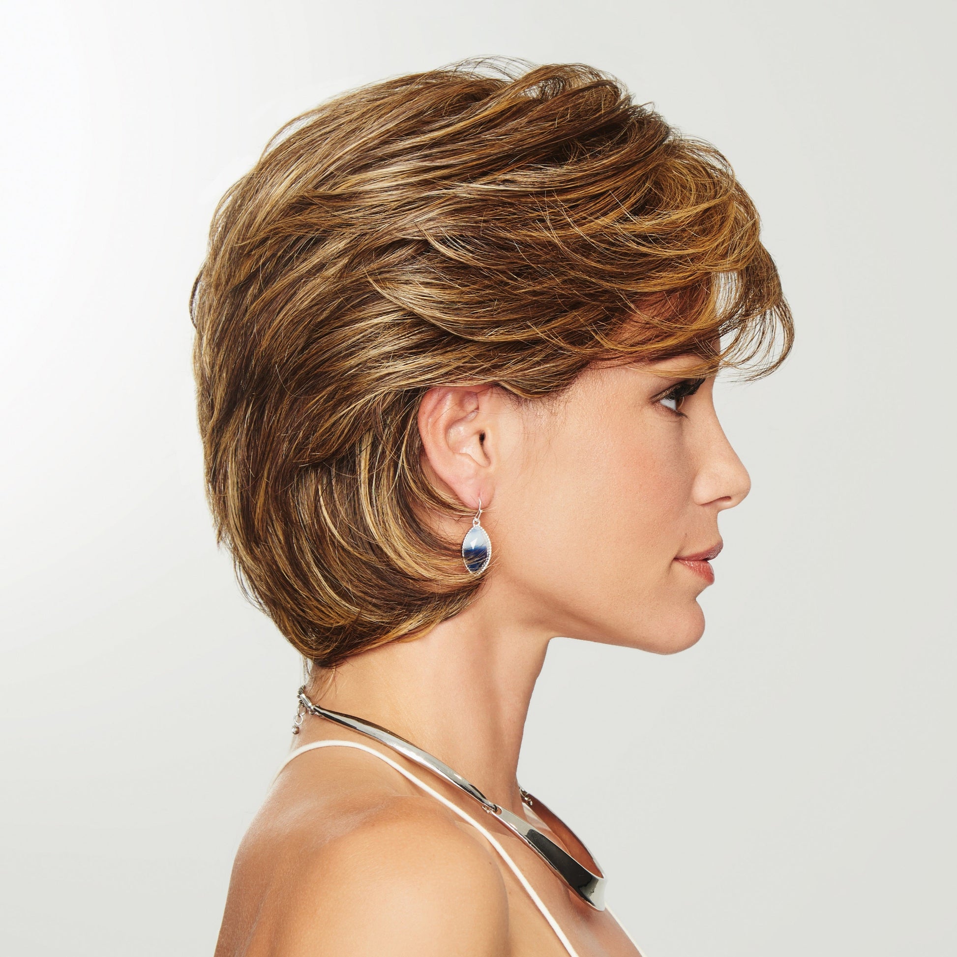  Gratitude side view shown in Brown Blonde