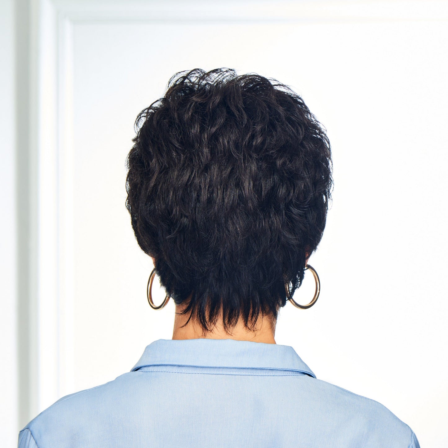 INSTINCT back view shown in G2+ LICORICE MIST