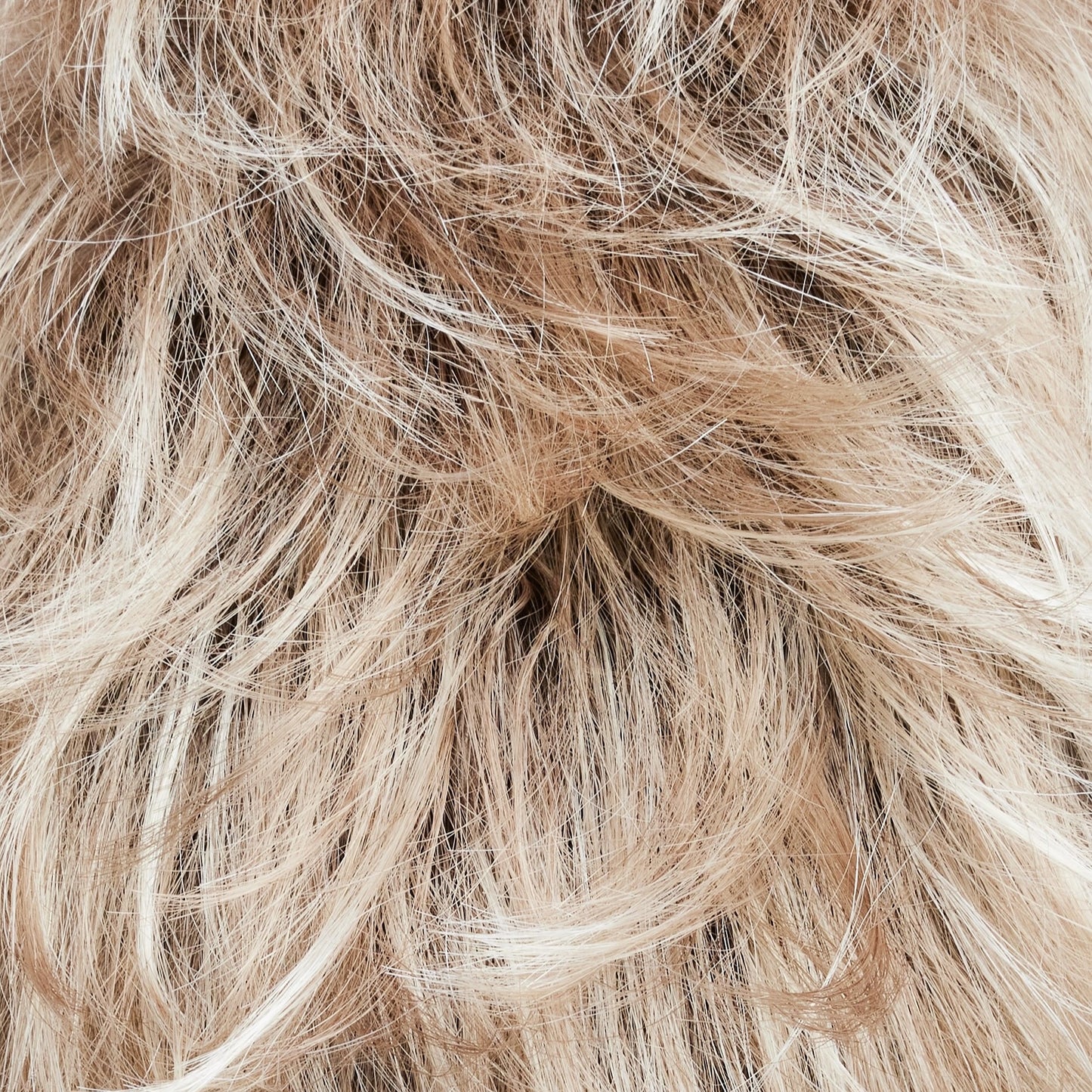 Mocha-H | Rooted Dark with Medium Ash Blonde with Platinum Blonde highlight