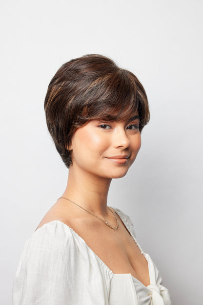 Pixie TP Mono side view shown in Coffee Latte