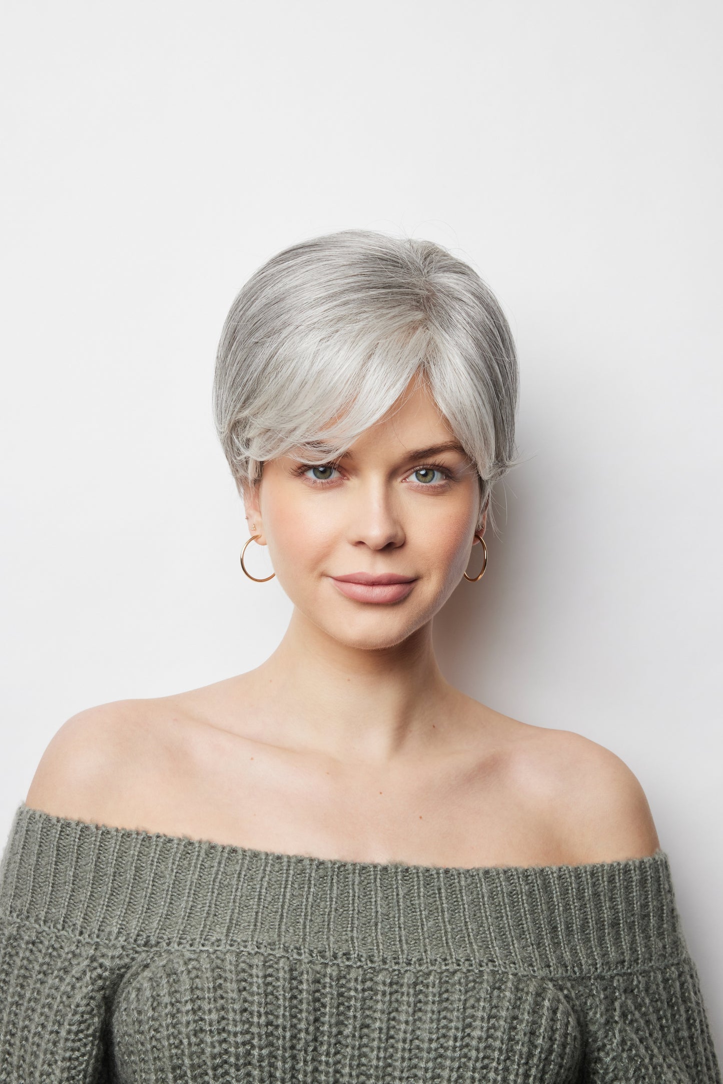 Pixie TP Mono front view shown in Silver Stone