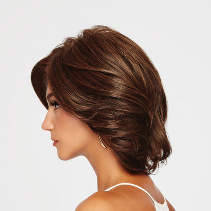 Crowd Pleaser side view shown in RL4/6  BLACK COFFEE