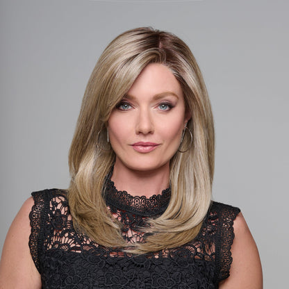 Dress Rehearsal front view shown in RL17/23SS Shaded Iced Latte Macchiato