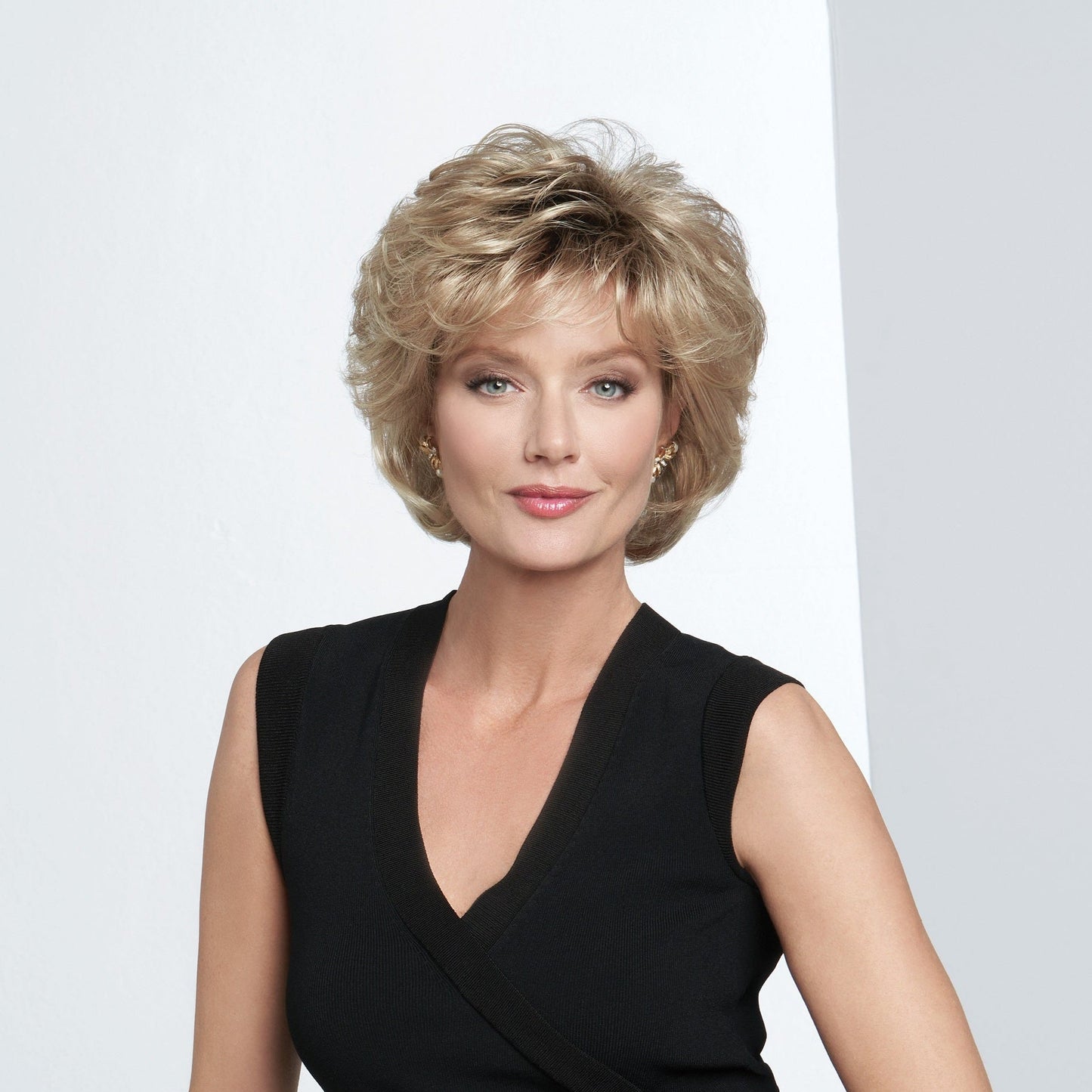 Salsa by Raquel Welch front view shown in SS14/88 SHADED GOLDEN WHEAT 