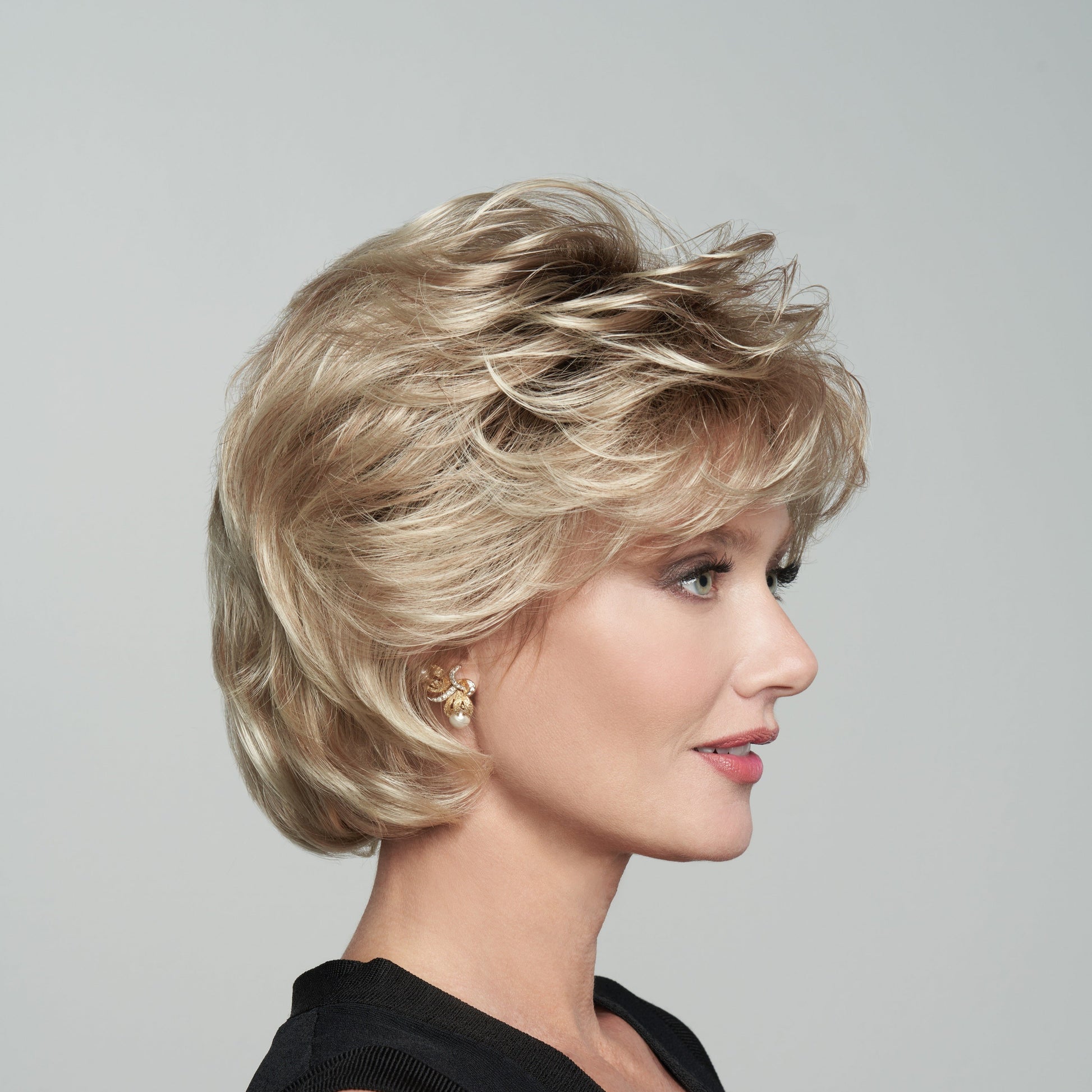 Salsa by Raquel Welch side view shown in SS14/88 SHADED GOLDEN WHEAT 