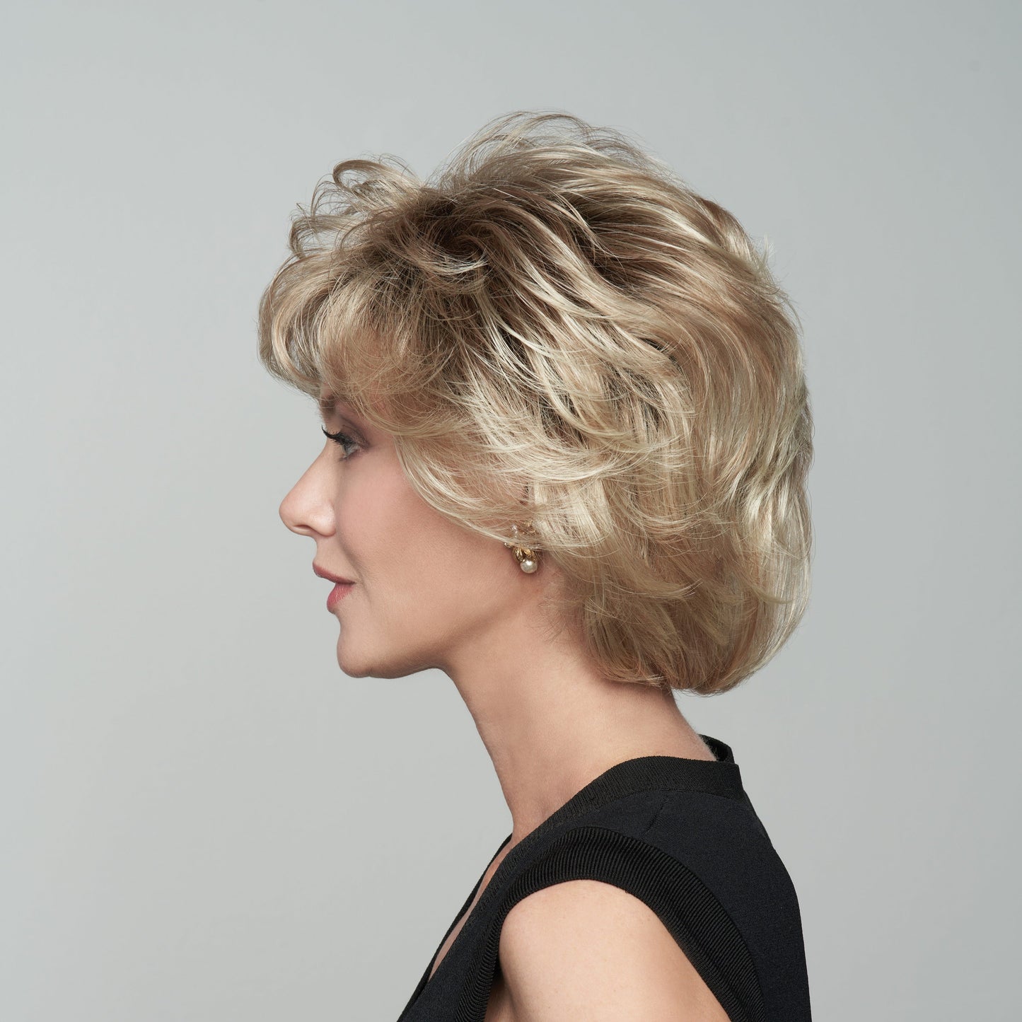 Salsa by Raquel Welch side view shown in SS14/88 SHADED GOLDEN WHEAT 