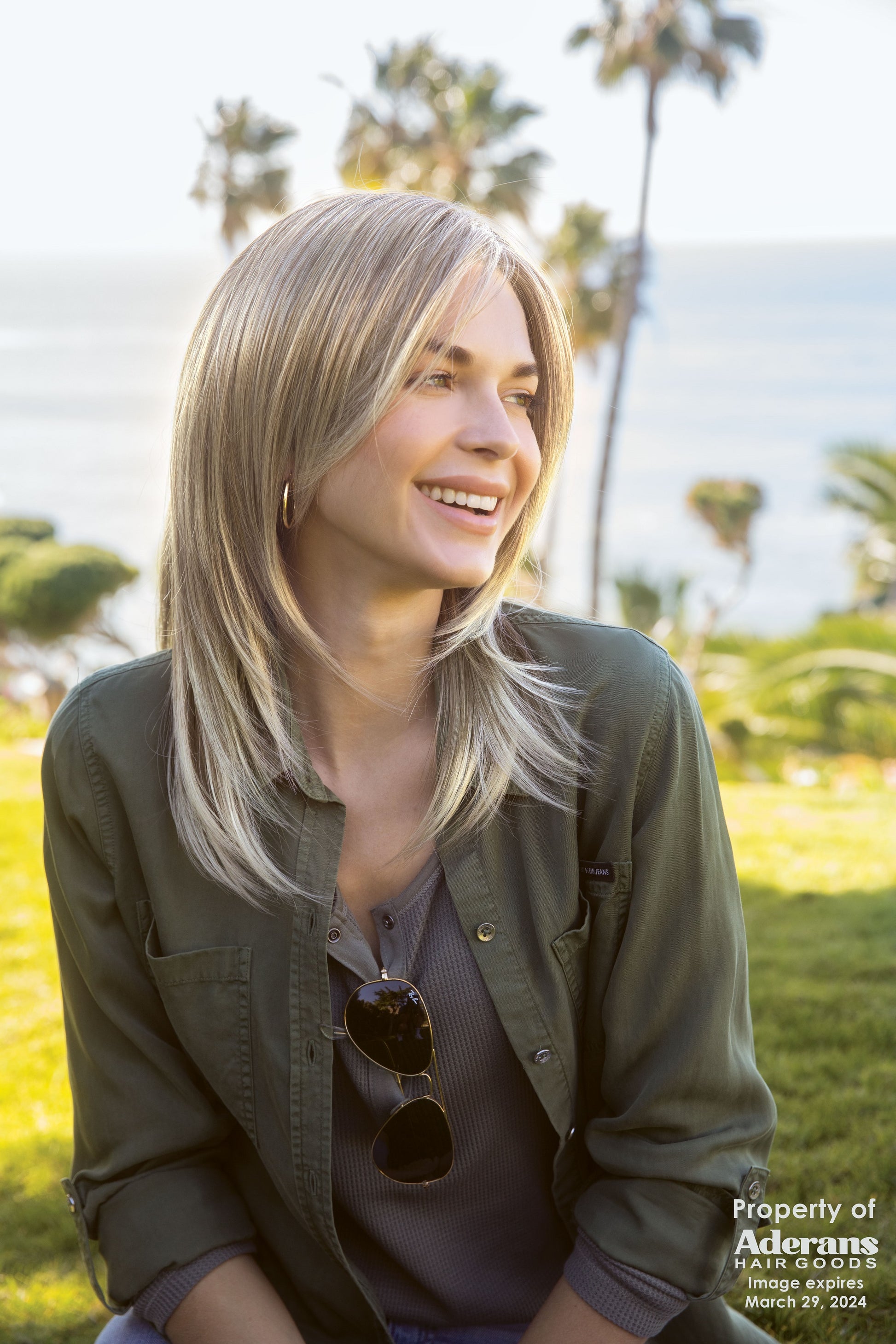 Reed shown in Ice Blond