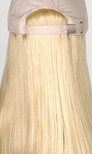 614H | Light wheat blonde with light gold blonde highlights
