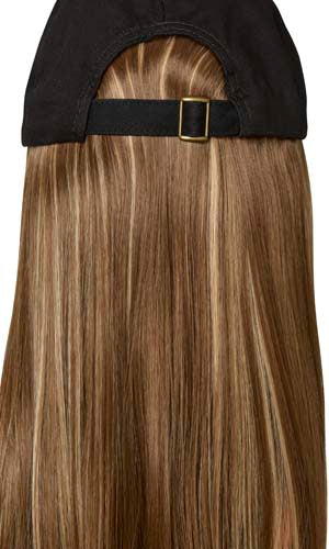 8/14H | Medium & dark brown with dark blonde & subtle auburn highlights